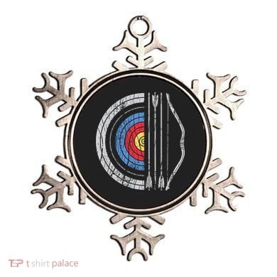 Archery Target Bow And Arrow Archer Retro Vintage Ornament