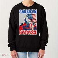 American Trump Badass Women's Sweatshirt thumb 0