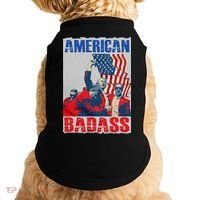 American Trump Badass Doggie Tank thumb 0