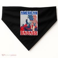 American Trump Badass USA-Made Doggie Bandana thumb 0