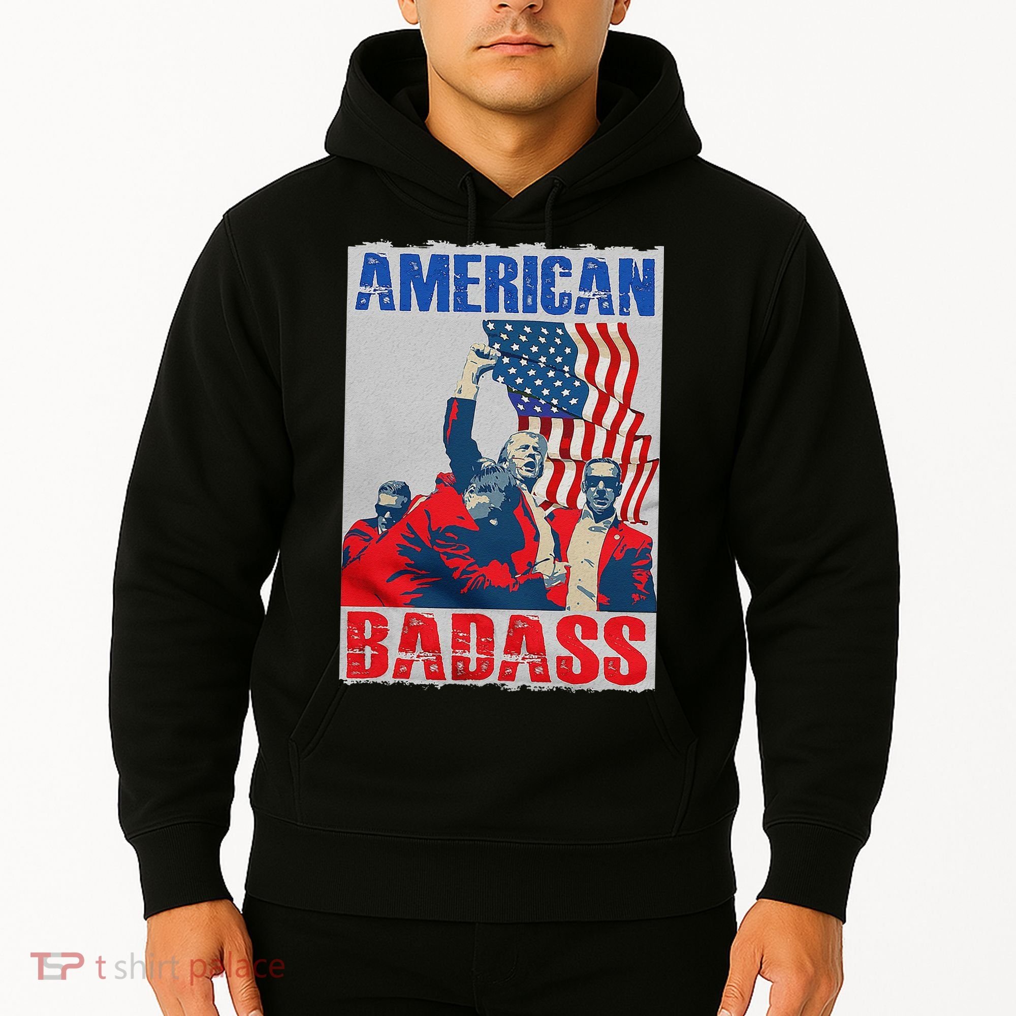 American Trump Badass Hoodie
