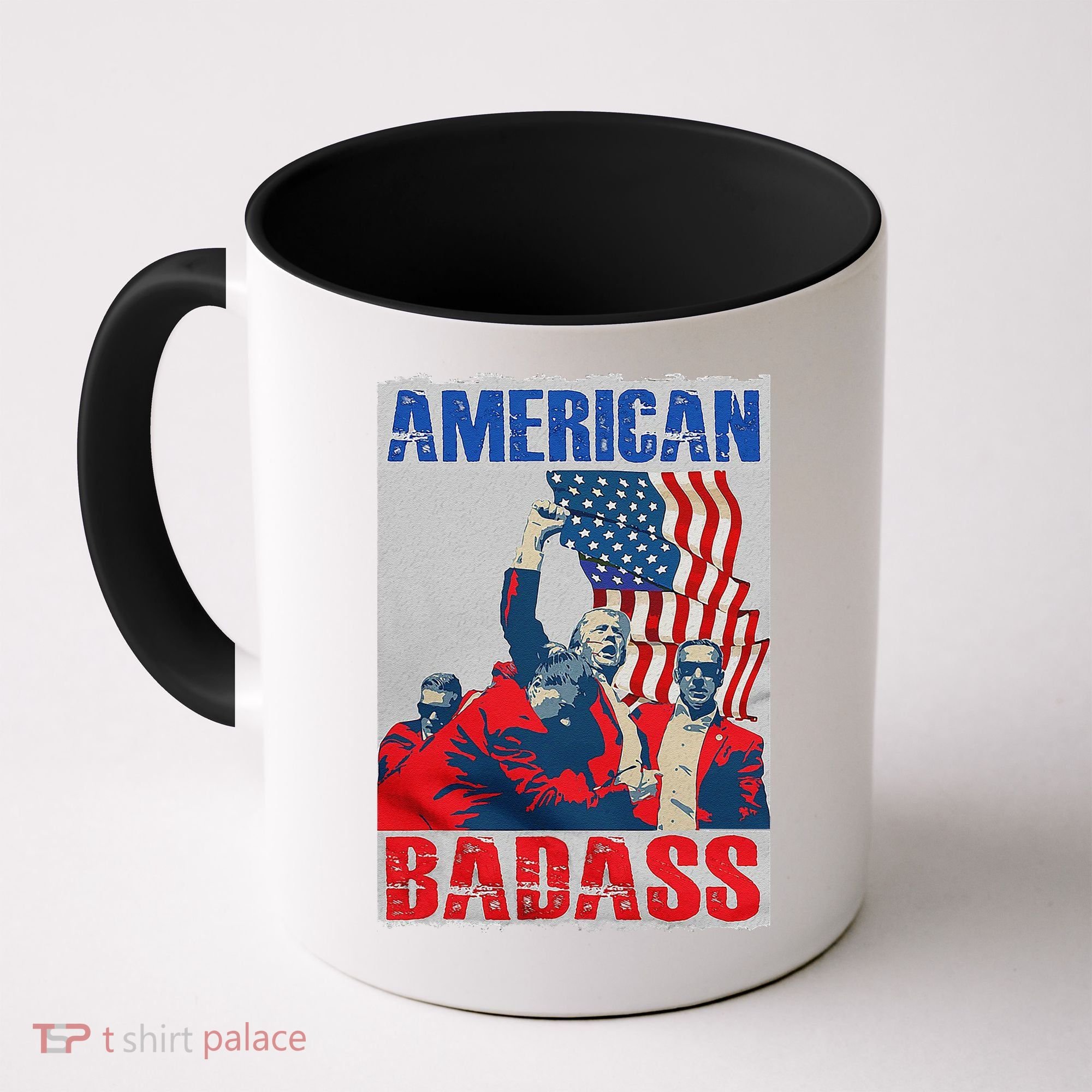 American Trump Badass Coffee Mug