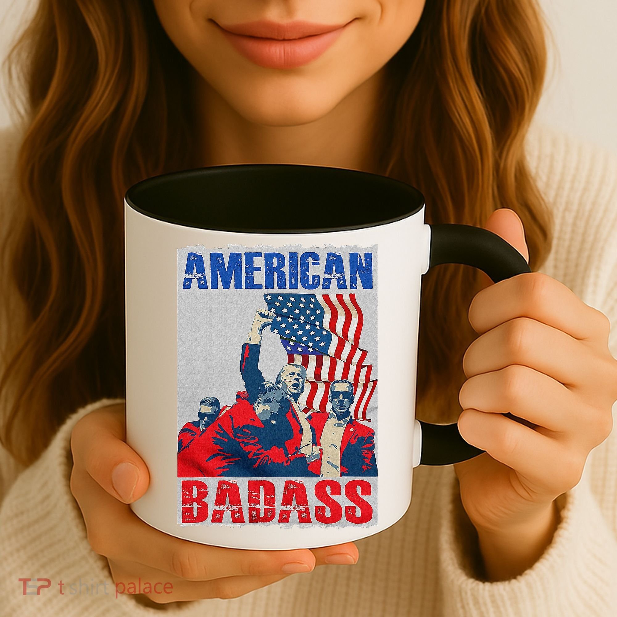American Trump Badass Coffee Mug