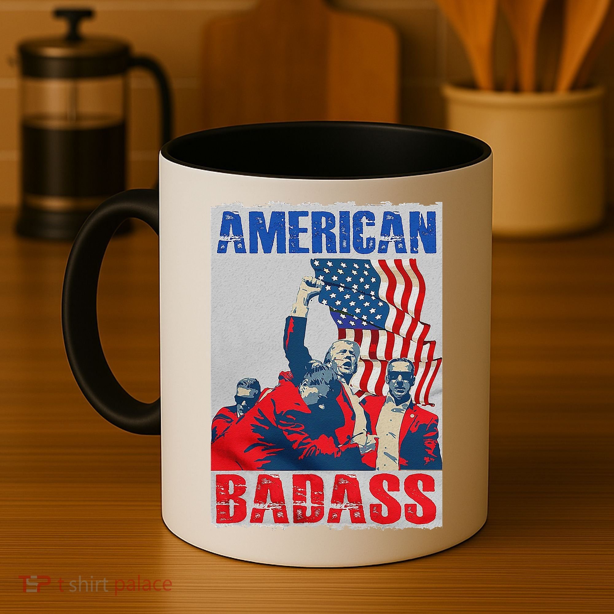 American Trump Badass Coffee Mug