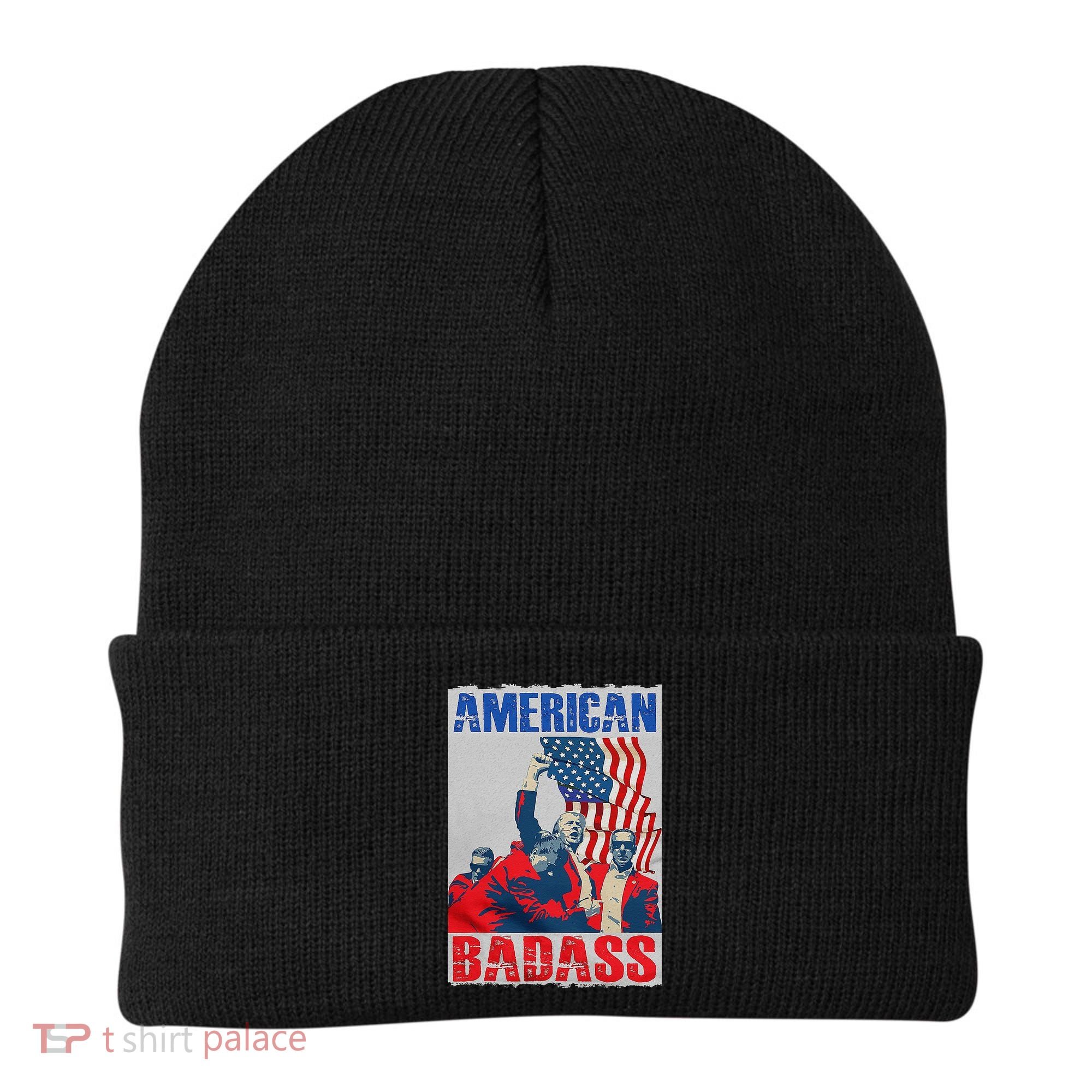 American Trump Badass Beanie