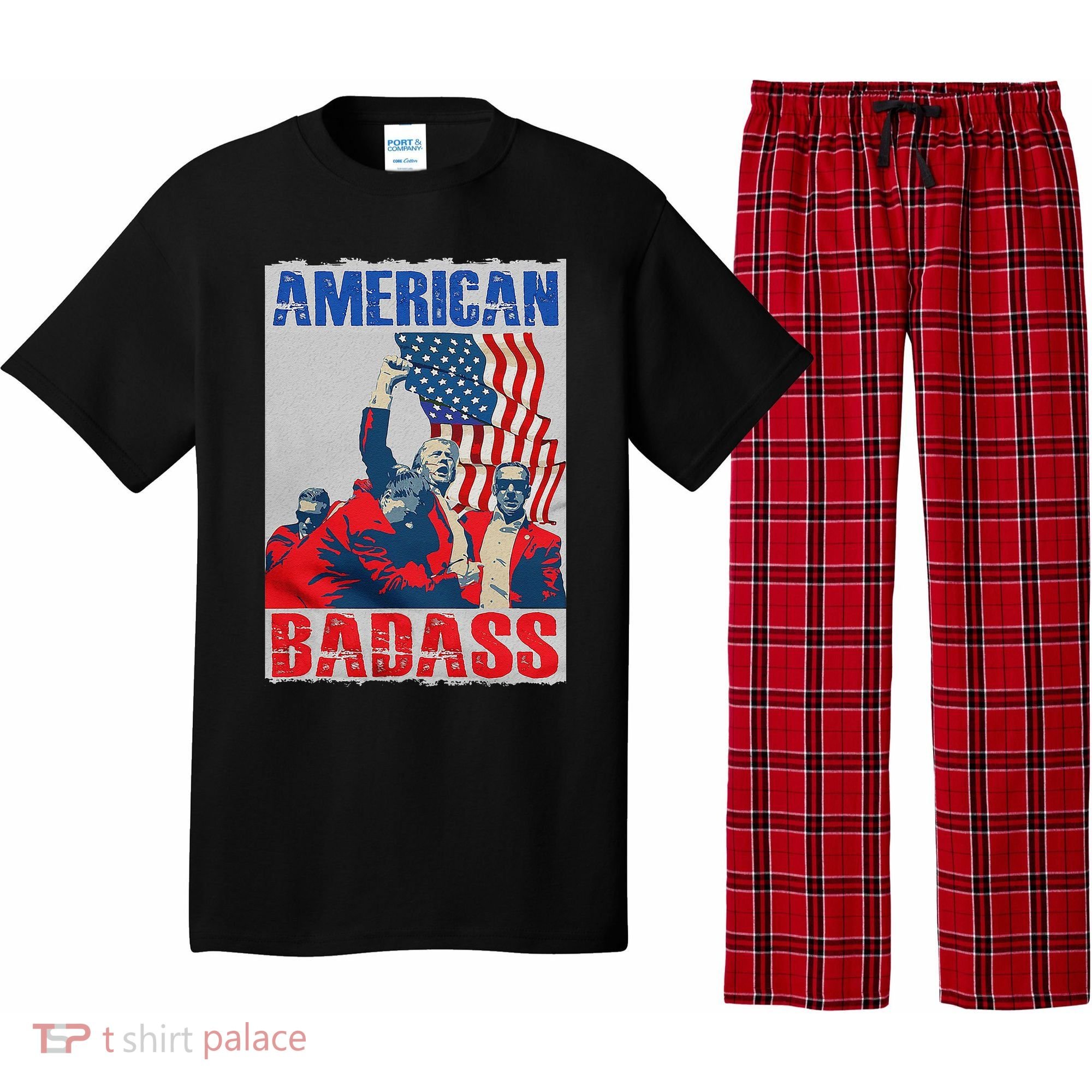 American Trump Badass Pajama Set