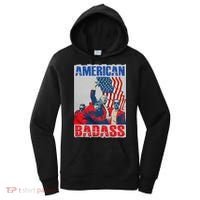 American Trump Badass Women's Hoodie thumb 0