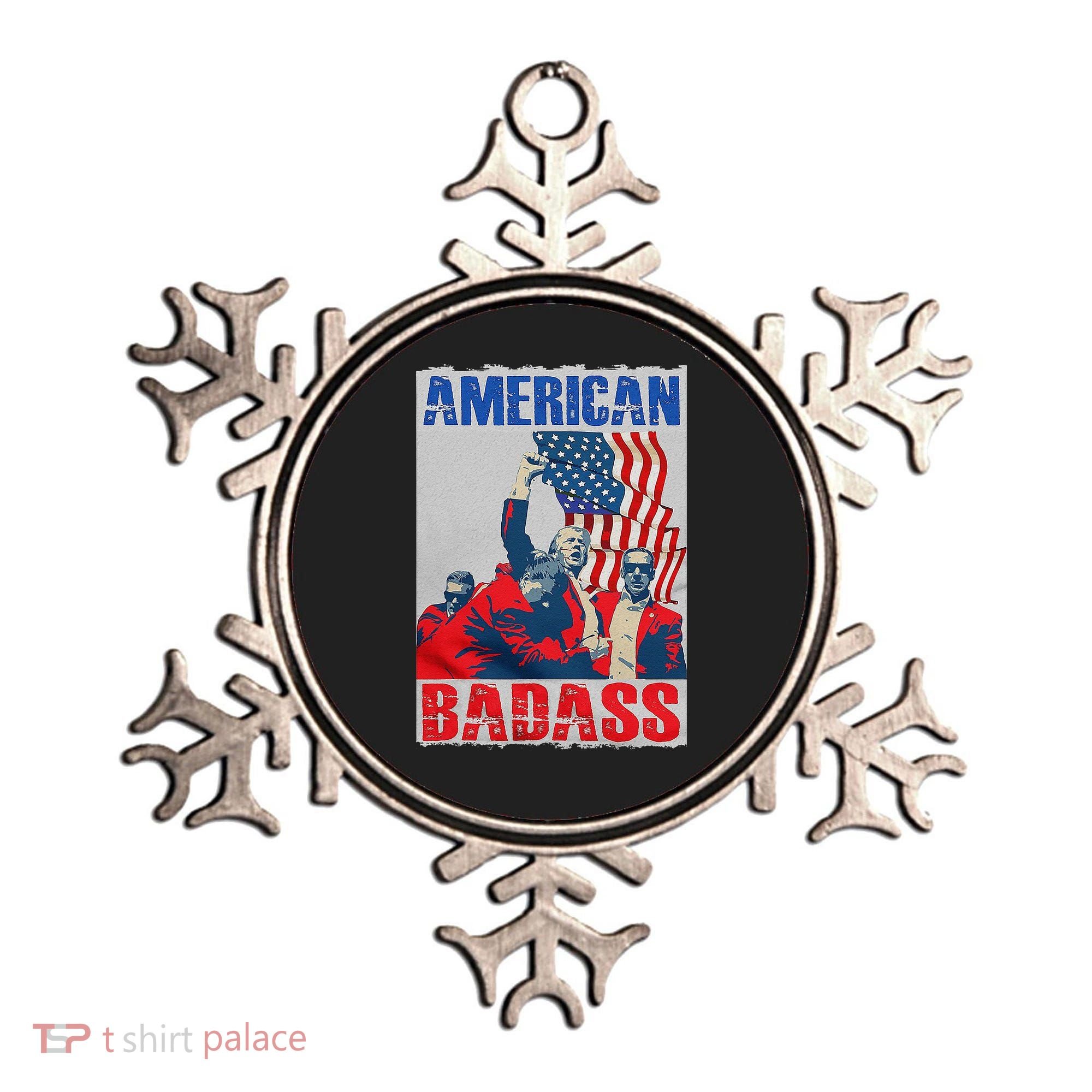 American Trump Badass Ornament