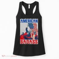 American Trump Badass Women's Tank Top thumb 0