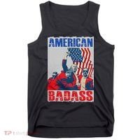 American Trump Badass Tank Top thumb 0