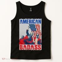 American Trump Badass Tank Top thumb 2
