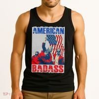 American Trump Badass Tank Top thumb 3