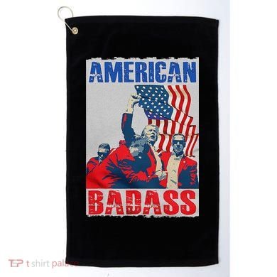 American Trump Badass Golf Towel