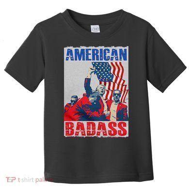 American Trump Badass Toddler T-Shirt