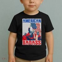 American Trump Badass Toddler T-Shirt thumb 2
