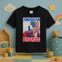 American Trump Badass Toddler T-Shirt thumb 3