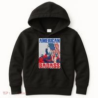 American Trump Badass Kids Hoodie thumb 0