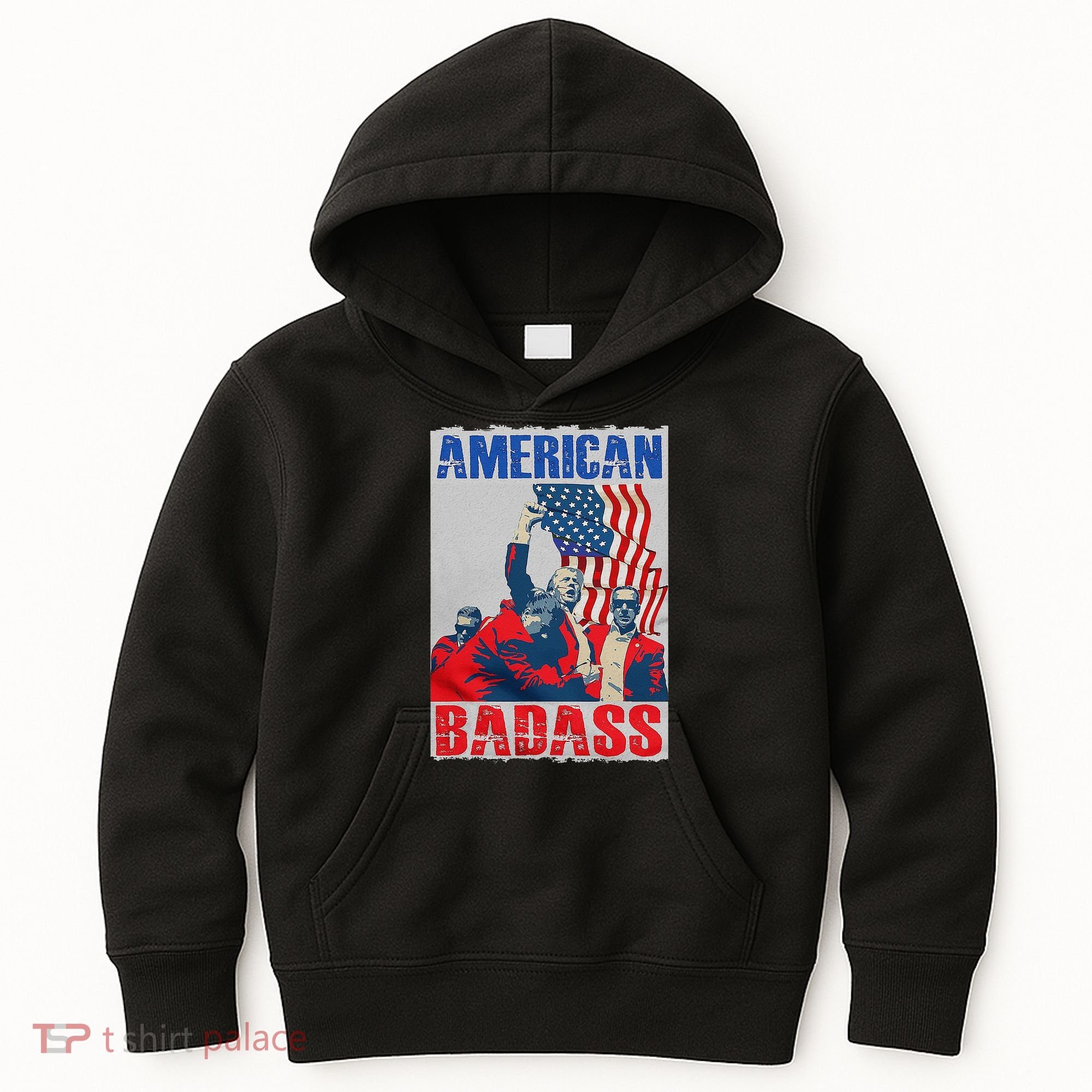American Trump Badass Kids Hoodie