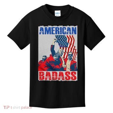 American Trump Badass Kids T-Shirt