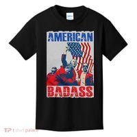 American Trump Badass Kids T-Shirt thumb 0