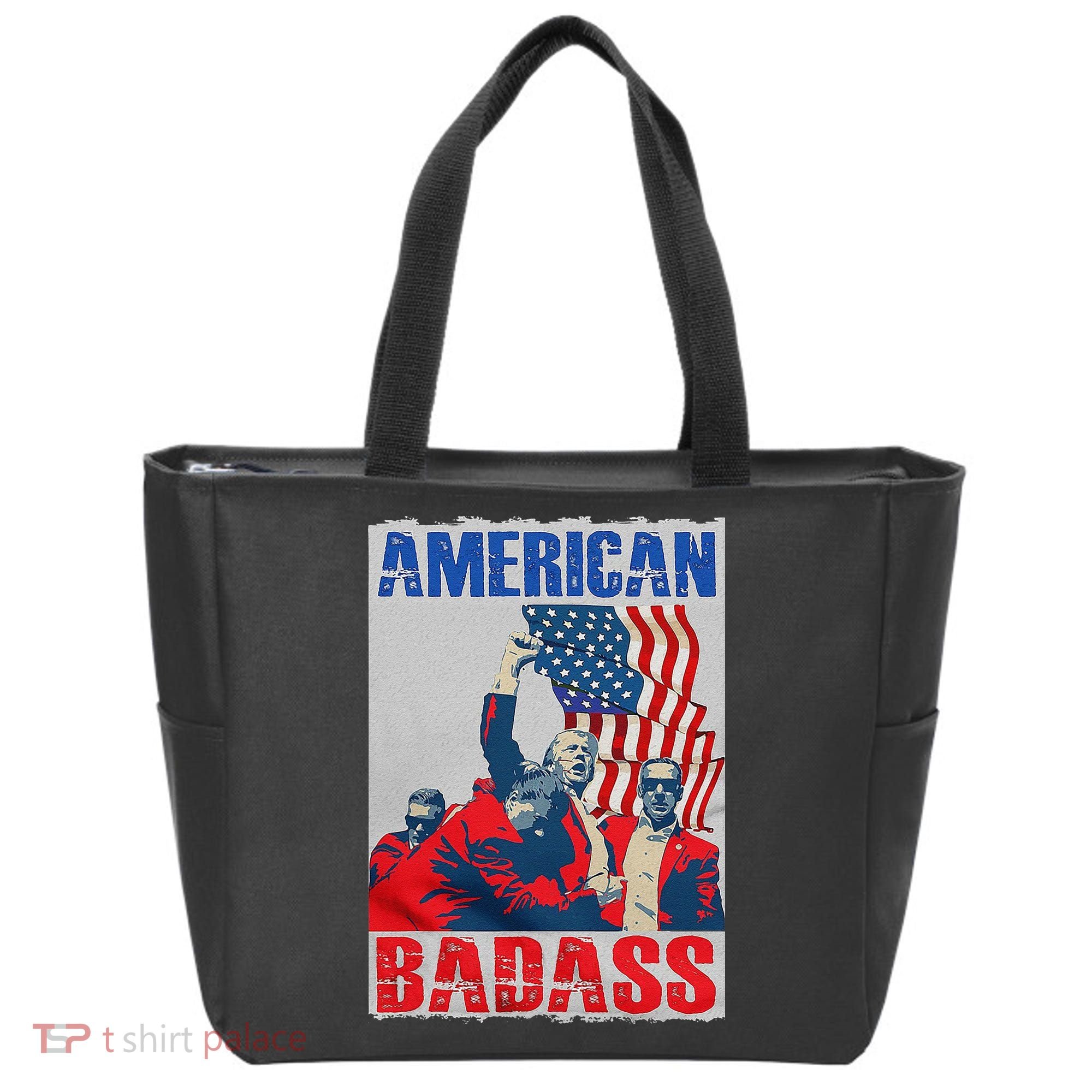 American Trump Badass Tote Bag