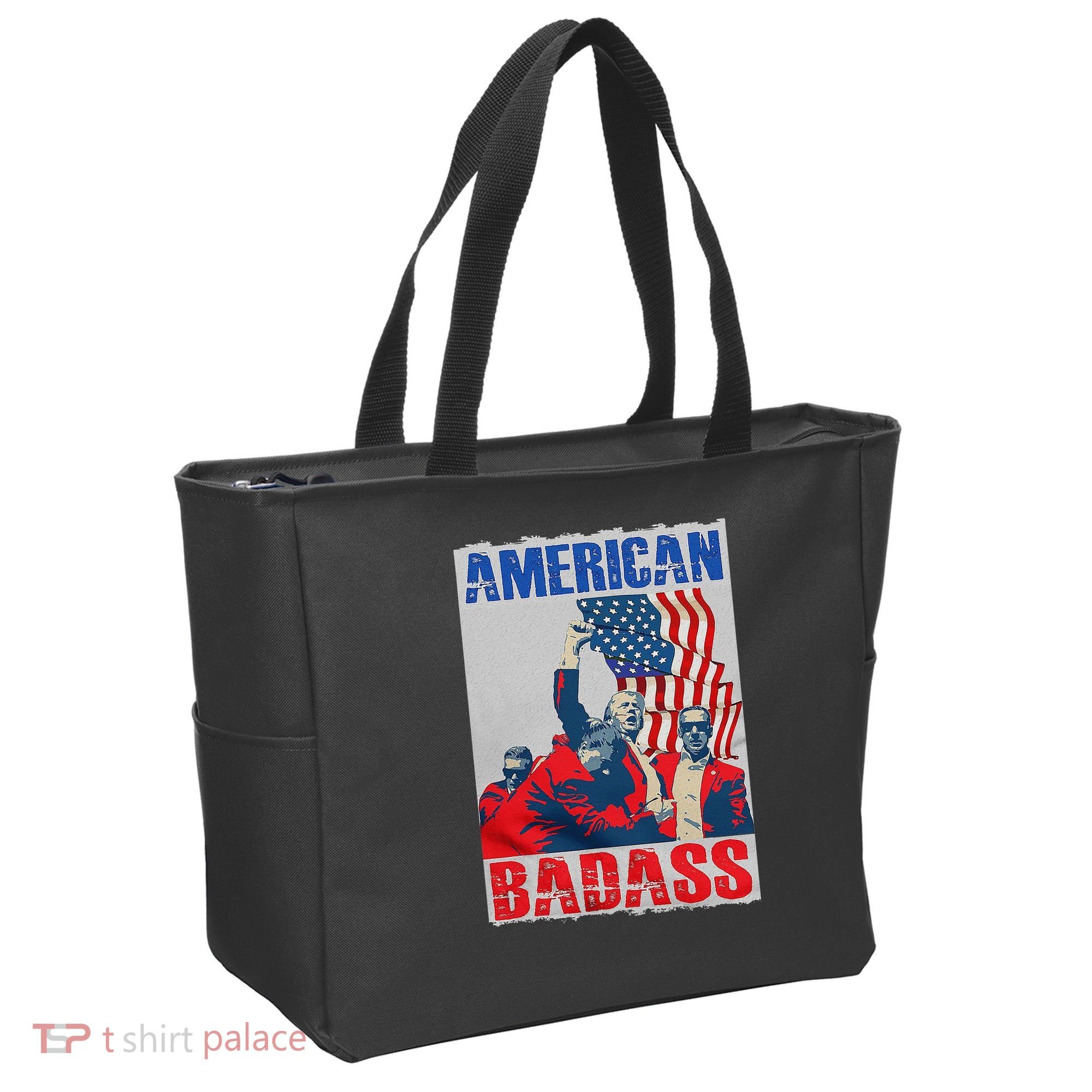 American Trump Badass Tote Bag