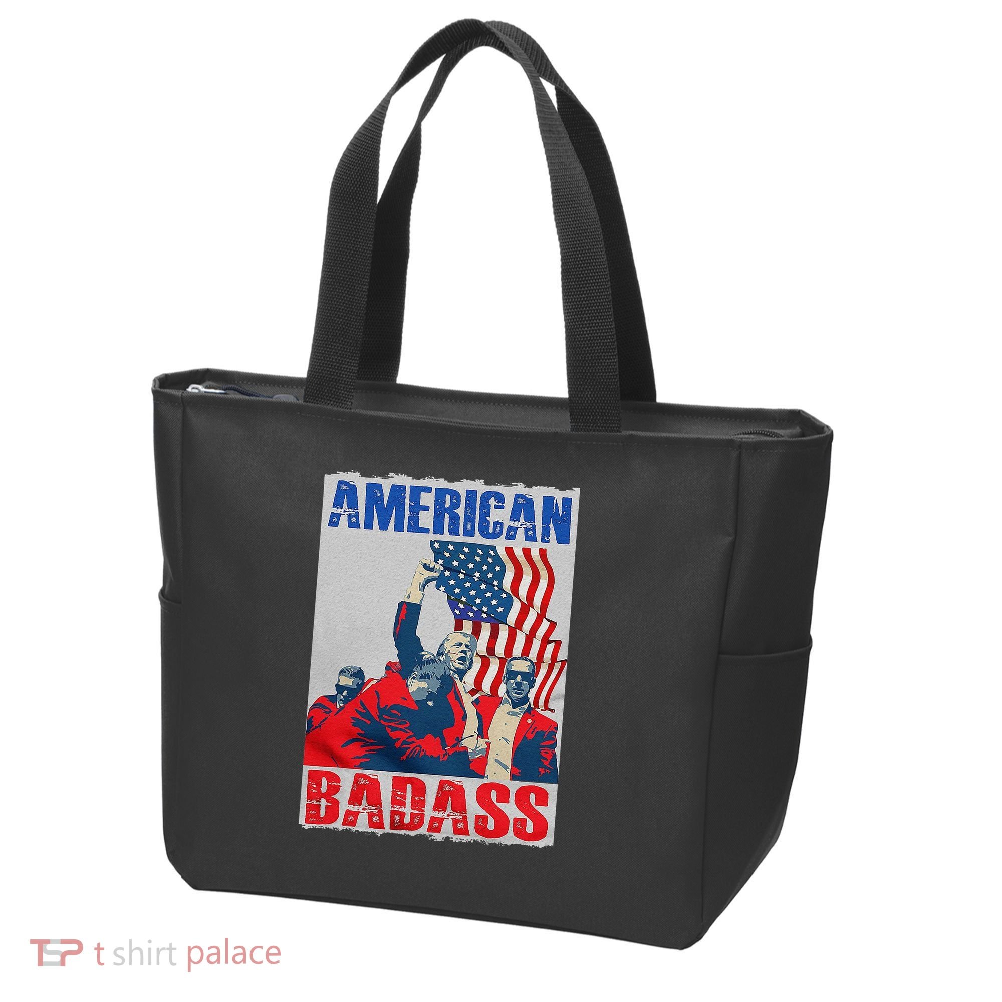 American Trump Badass Tote Bag