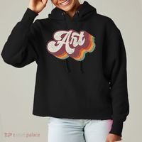 Art Teacher Back To School Ladies Heavyweight Boxy Pullover Hoodie thumb 0