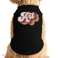 Art Teacher Back To School Doggie Tank thumb 0