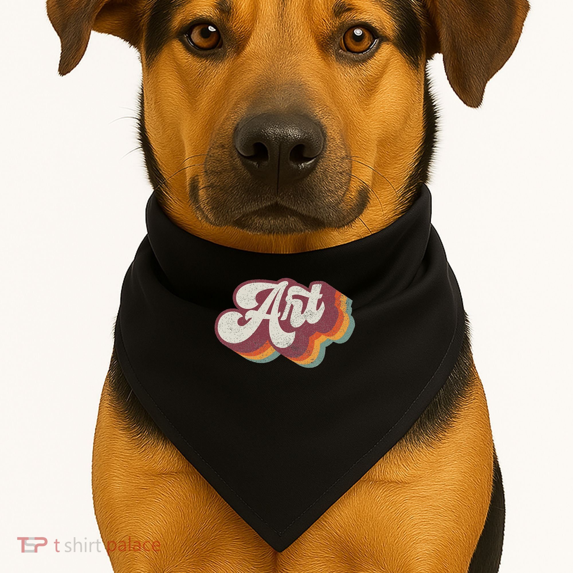 Art Teacher Back To School USA-Made Doggie Bandana