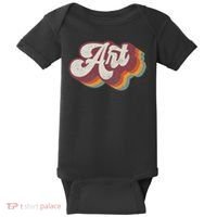 Art Teacher Back To School Baby Bodysuit thumb 0