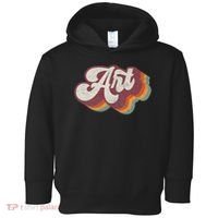 Art Teacher Back To School Toddler Hoodie thumb 0
