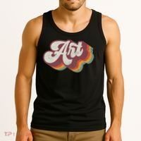 Art Teacher Back To School Tank Top thumb 3