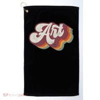 Art Teacher Back To School Golf Towel thumb 0