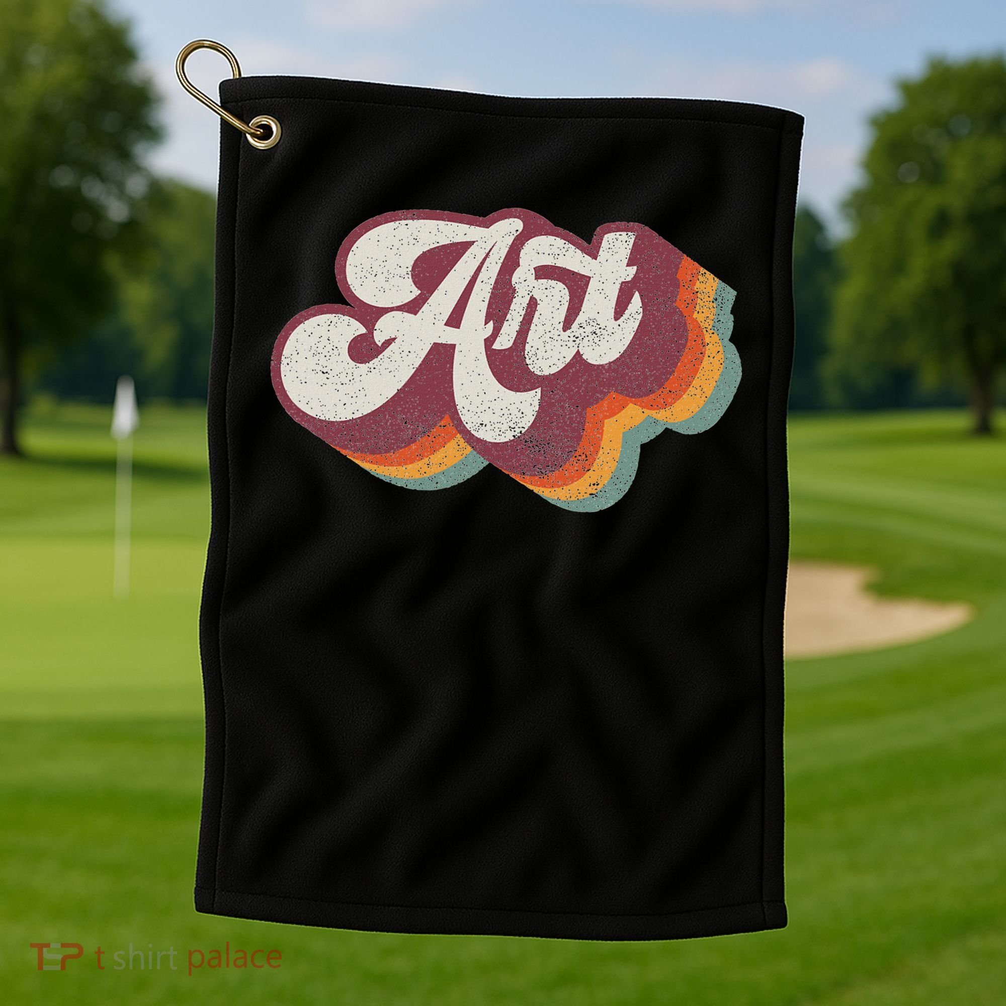 Art Teacher Back To School Golf Towel