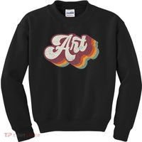 Art Teacher Back To School Kids Sweatshirt thumb 0
