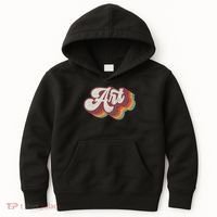 Art Teacher Back To School Kids Hoodie thumb 0