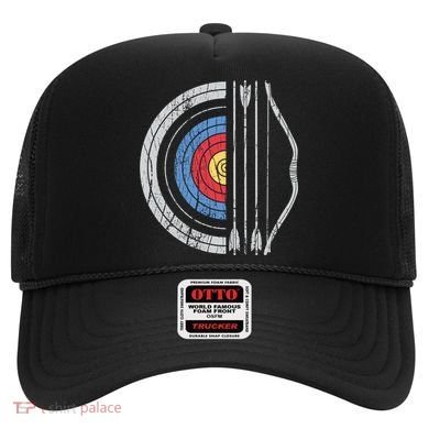 Archery Target Bow And Arrow Archer Retro Vintage Gift Hat