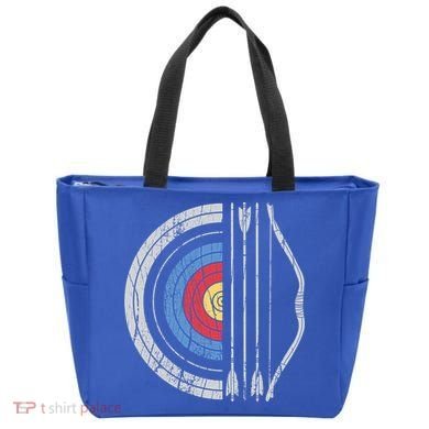 Archery Target Bow And Arrow Archer Retro Vintage Gift Tote Bag