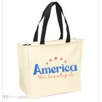 America The Beautiful 4th Of July Star Tote Bag thumb 2