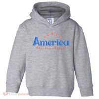 America The Beautiful 4th Of July Star Toddler Hoodie thumb 0