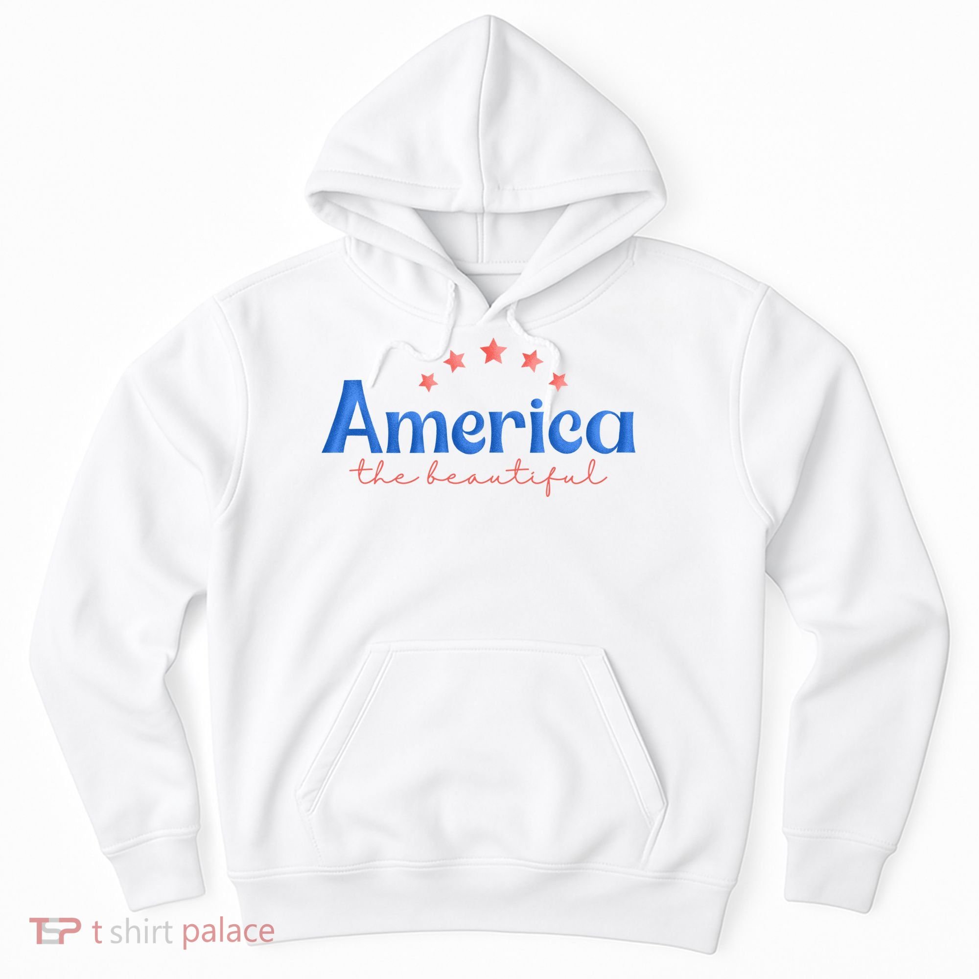 America The Beautiful 4th Of July Star Hoodie
