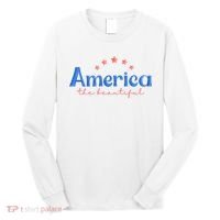 America The Beautiful 4th Of July Star Long Sleeve Shirt thumb 0