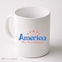 America The Beautiful 4th Of July Star Coffee Mug thumb 0