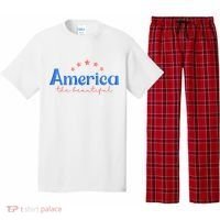 America The Beautiful 4th Of July Star Pajama Set thumb 0