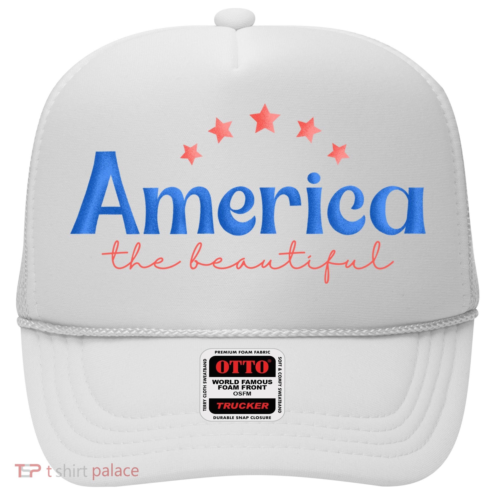 America The Beautiful 4th Of July Star Hat