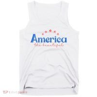 America The Beautiful 4th Of July Star Tank Top thumb 0