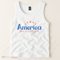 America The Beautiful 4th Of July Star Tank Top thumb 2