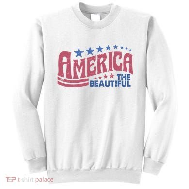 America The Beautiful Vintage Sweatshirt