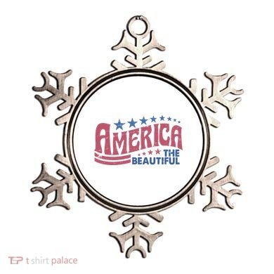 America The Beautiful Vintage Ornament